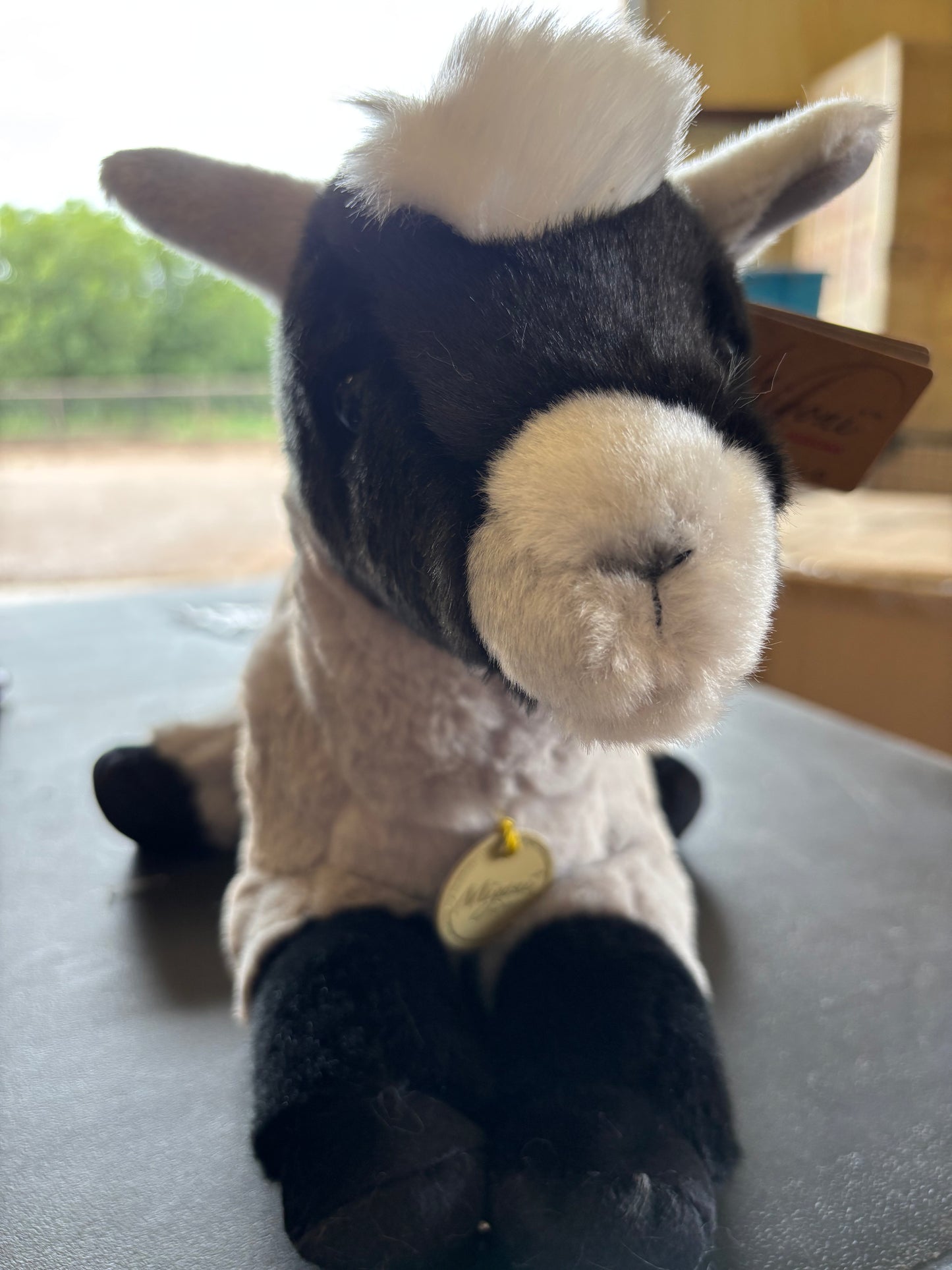 PLUSH,13"PYGMY GOAT