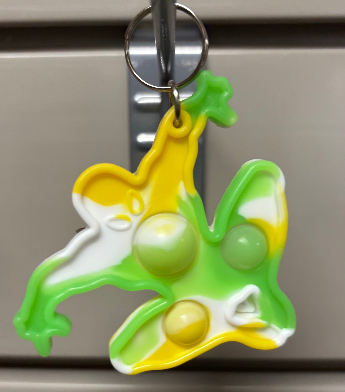 Pop-it Fidget Key Chain