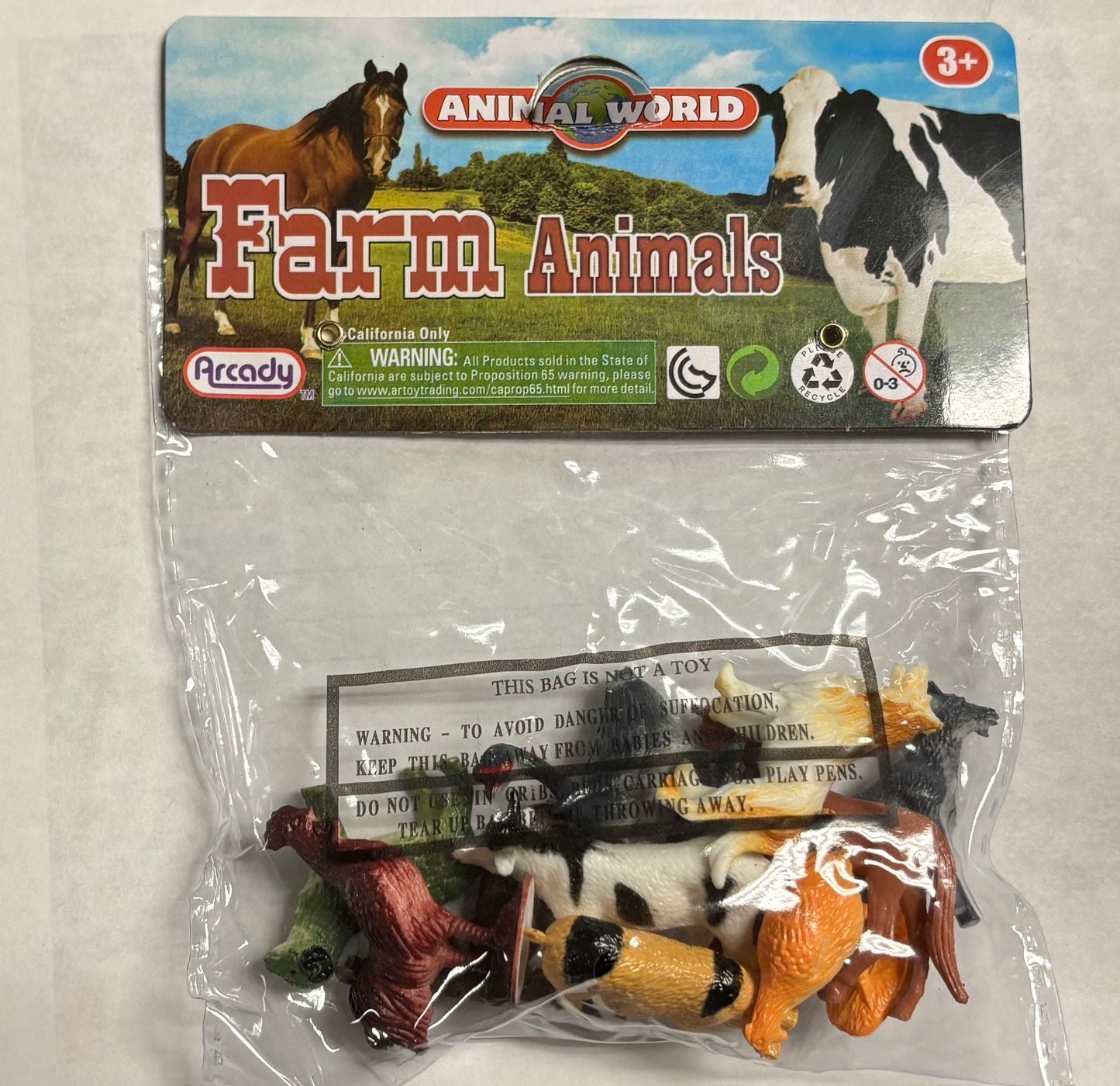 Farm Animal 10 pack Mini