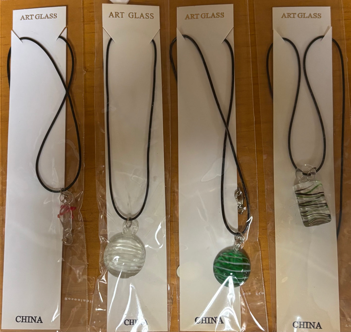 Art Glass Necklace Basic