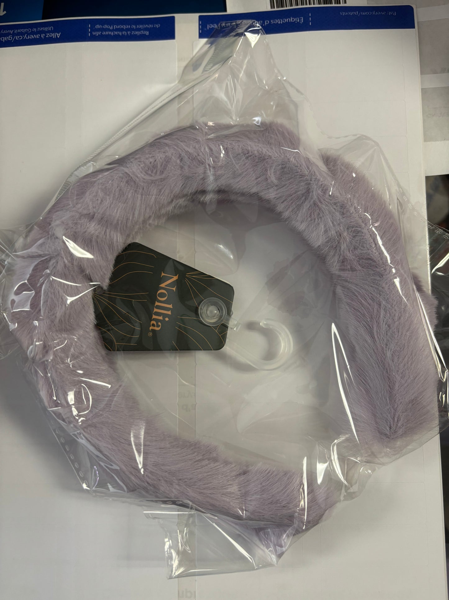 fuzzy head band