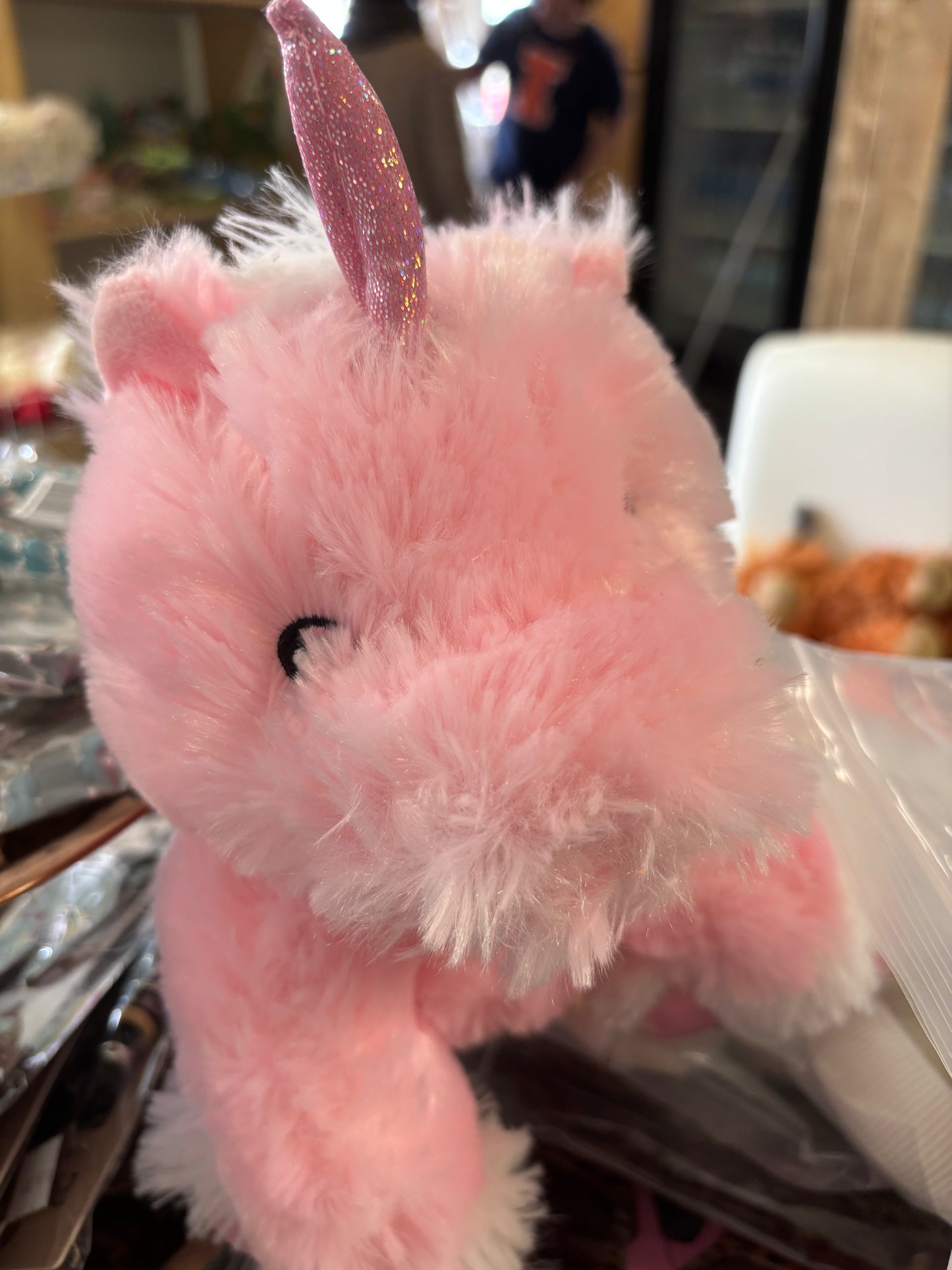 Pink Unicorn Plush