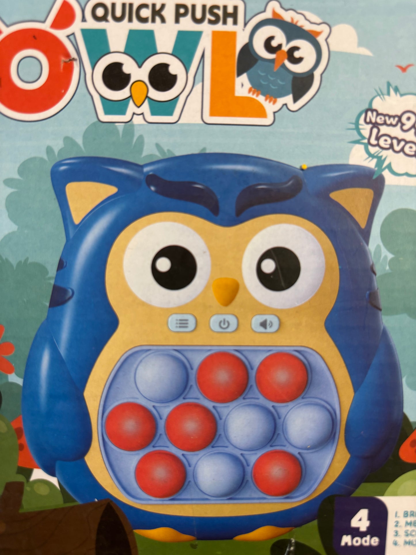Pop-It Owl Game