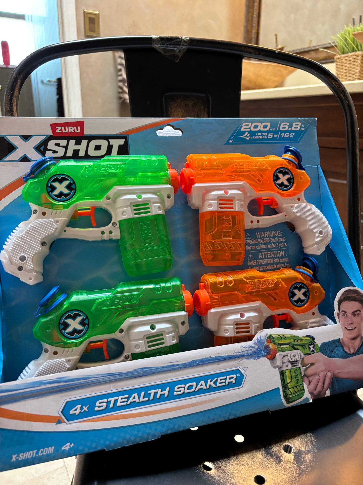 4 Piece Water Gun Set