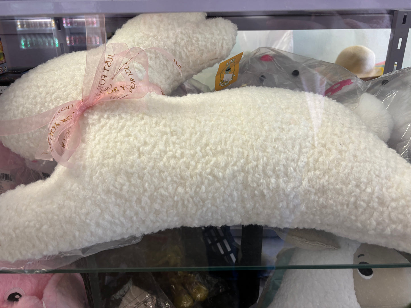 Plush Bunny Pillow LG