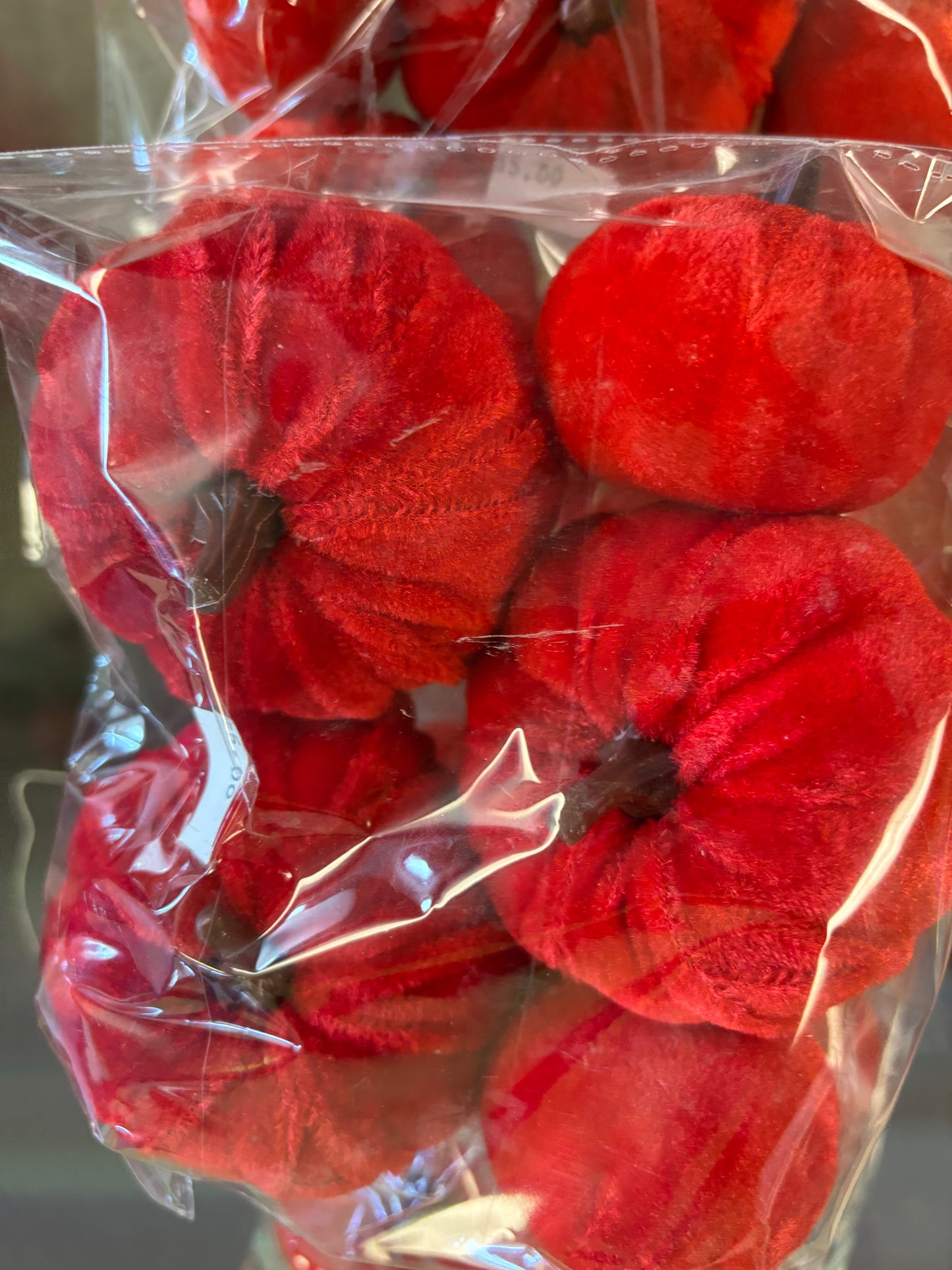 Red Pumpkin Decor