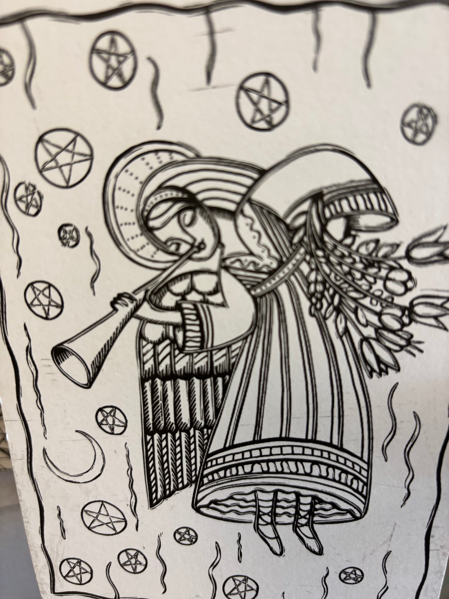 Color-In Box Wall Art